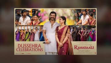 రణబలి ప్రచార పోస్టర్‌లో విజయ్ దేవరకొండ, రష్మిక మందన్న