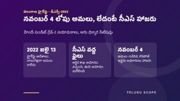 డీఎస్సీ-2002 హిందీ పండిట్ నియామకాలు: నవంబర్ 4 లోపు అమలు చేయకపోతే సీఎస్ స్వయంగా హాజరు కావాలని హైకోర్టు హెచ్చరిక